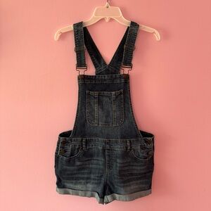 Blue Spice Juniors Denim Overalls